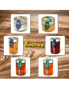 Pack Ruchey Honey. Miel de Níspero, de naranjo y de limón.